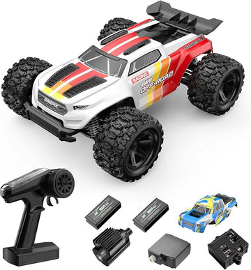 Meijiaxin HYPER GO 18208 Ferngesteuertes Auto 1:18 Hochgeschwindigkeits-Bigfoot-Geländewagen Allradantrieb Kletter-Rennauto Simulationsmodell für Jungen