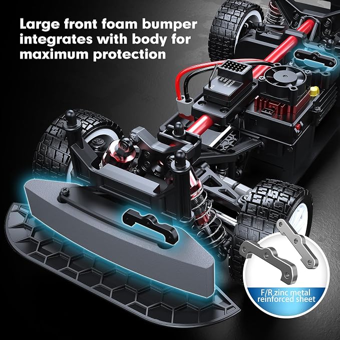 2S Brushless Hochleistungs-Rennwagen!Meijiaxin 1:14 Full-Scale High-Speed Drift Rennwagen, offiziell lizenziertes WRC RC Modell Sportwagen Hyper Go