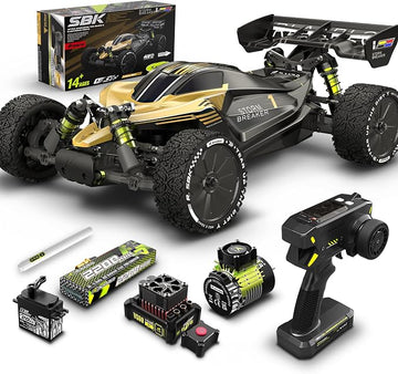 LDRC 1/10 Scale 4WD RC Wüsten-Truck, Hochgeschwindigkeits-Ferngesteuertes Auto | Vollproportionales Geländefahrzeug, Short Course Hobby-Spielzeug für Erwachsene
